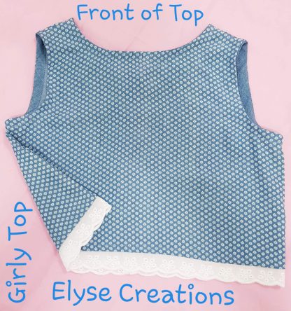 Girl's Overlay Top - Image 15